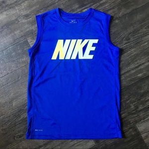 Nike DRI-FIT Sleeveless Youth Athletic Shirt